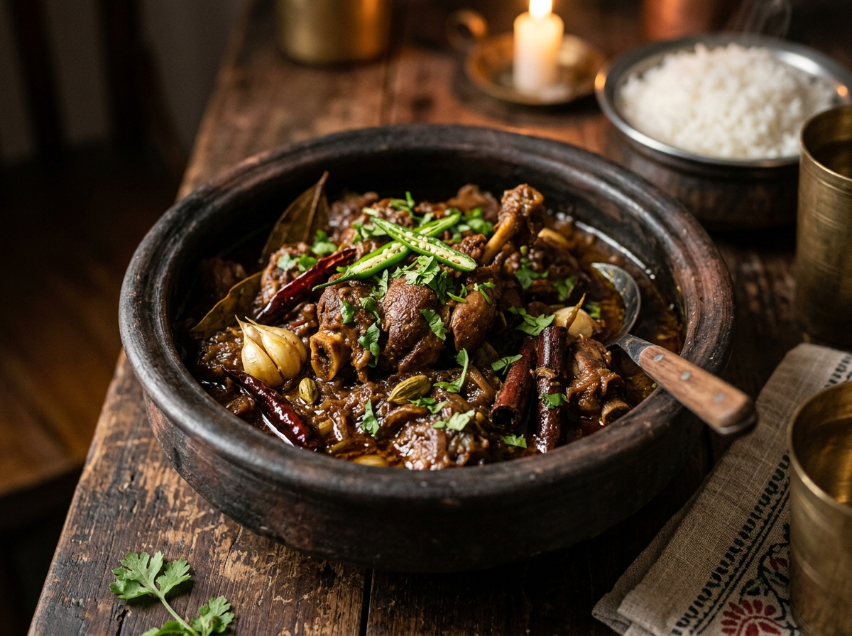 Duck Meat Bhuna Combo